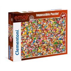Clementoni Puzzle 1000 db - Lehetetlen - Emoji (39388)