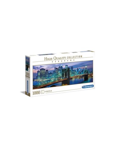 New York panoráma puzzle, 1000 db-os puzzle (39434) - Clementoni