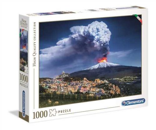 Etna puzzle, 1000 db-os puzzle (39453) - Clementoni