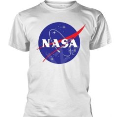 NASA Logo fehér póló L