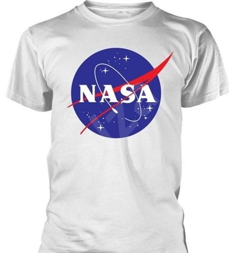 NASA Logo fehér póló L