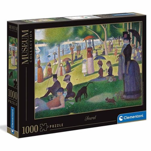 Puzzle Museum Collection Vasárnap délután a Grande Jatte szigetén 1000 db-os Clementoni (39613)