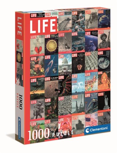 Life - Címlapok - 1000 db-os puzzle (39636) - Clementoni