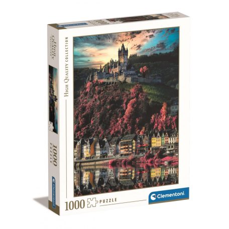1000 db-os puzzle cochem kastély (39648) - Clementoni