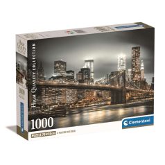   Clementoni 1000 db-os Compact puzzle - New York, Brooklyn-híd (39704)