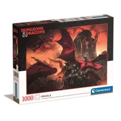  Clementoni 1000 db-os puzzle -  Dungeons and Dragons: Vörös sárkány (39733)