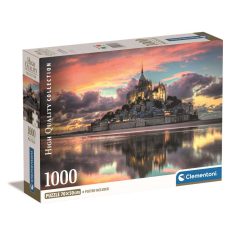   Clementoni 1000 db-os puzzle - A csodálatos Mont Saint-Michel (39769)