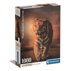 Clementoni 1000 db-os Compact puzzle - Tigris (39773)