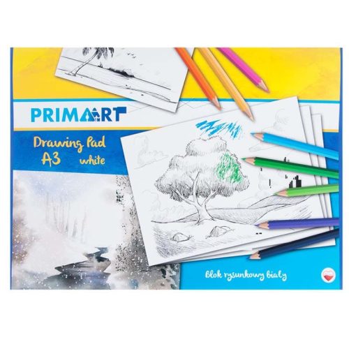 Prima Art fehér színű rajztömb A3 (412468)