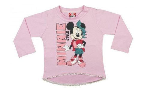 Disney Minnie baba/gyerek hosszú ujjú póló (Méret:110)