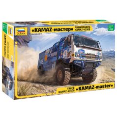Zvezda KAMAZ Rallye truck 1:43 makett kamion (43005)