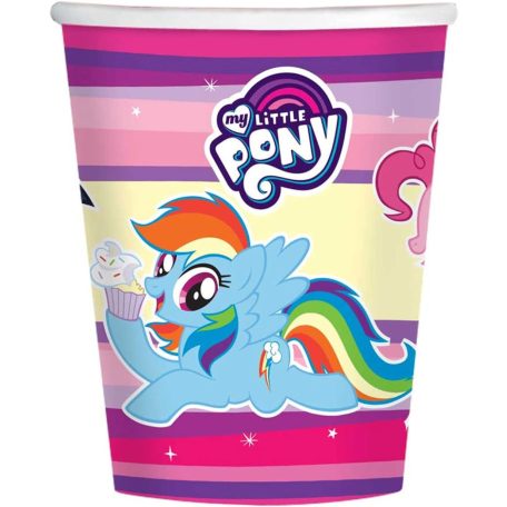 My Little Pony papír pohár 8 db-os 250 ml