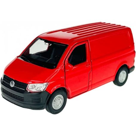 Welly Volkswagen Transporter T6 Van (piros) 1/34-1/39 (43762r)