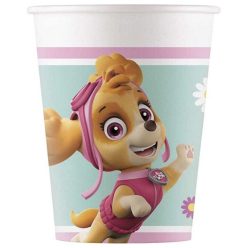   Paw Patrol Skye and Everest, Mancs Őrjárat papír pohár 8 db-os 200 ml FSC