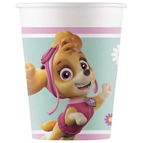 Paw Patrol Skye and Everest, Mancs Őrjárat papír pohár 8 db-os 200 ml FSC