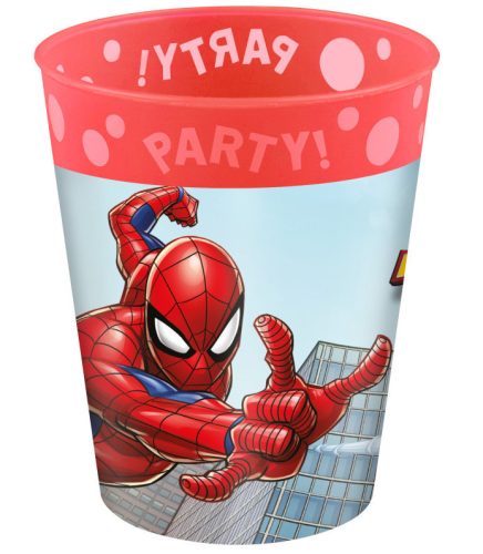 Pókember Crime Fighter pohár, műanyag 250 ml