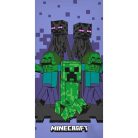 Minecraft Purple fürdőlepedő, strand törölköző 70x140cm