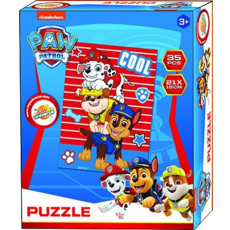 Mancs Őrjárat Cool mini puzzle 35 db-os *