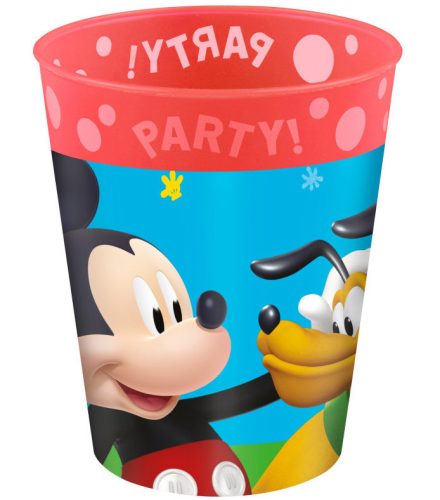 Disney Mickey Rock the House pohár, műanyag 250 ml