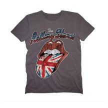 Rolling Stones fiú rövid ujjú póló,  sötétszürke