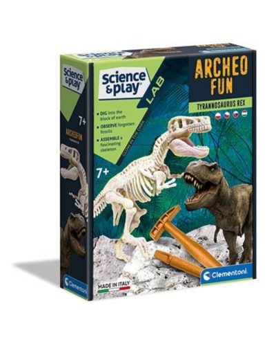 Clementoni Science and Play - Tyrannosaurus rex csontváz (50190)