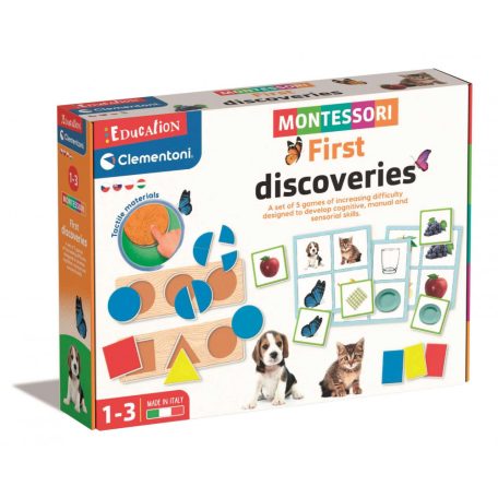 Clementoni - Montessori első játékaim felfedező készlet (50224)