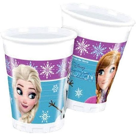 Disney Frozen, Jégvarázs papír pohár 8 db-os 200 ml
