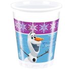 Disney Frozen, Jégvarázs papír pohár 8 db-os 200 ml