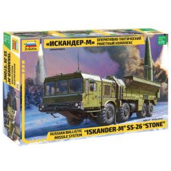   Zvezda Iskander Ballistic Missile Launcher  1:72 makett harcjármű (5028)