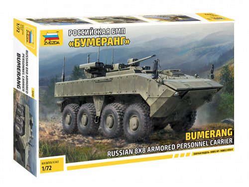 Zvezda BMP Bumerang 8x8 APC  1:72 makett harcjármű (5040)