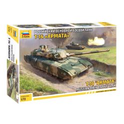   Zvezda T-14 Armata Russian main battle tank  1:72 makett harcjármű (5056)