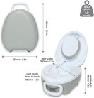 My Carry Potty hordozható bili - Rózsaszín