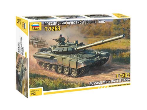 Zvezda T-72 B3 Main battle tank 1:72 (5071)