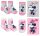 Disney Minnie baba zokni, pink, 1 pár/ csomag (0-6 hónap)