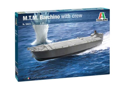 Italeri M.T.M. Barchino with crew  1:35 makett hajó (5623s)