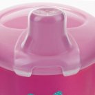 Canpol Babies Csöpögésmentes itatópohár kemény ivócsőrrel 250 ml (9h+) - Rózsaszín