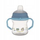 Canpol Babies Bonjour Paris Itatópohár szilikonos ivócsőrrel  150 ml (6h+) - Kék