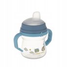 Canpol Babies Bonjour Paris Itatópohár szilikonos ivócsőrrel  150 ml (6h+) - Kék