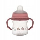 Canpol Babies Bonjour Paris Itatópohár szilikonos ivócsőrrel  150 ml (6h+) - Bordó