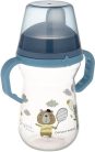 Canpol Babies Bonjour Paris Itatópohár szilikonos ivócsőrrel  250 ml (6h+) - Kék
