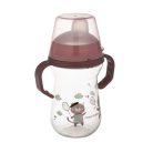 Canpol Babies Bonjour Paris Itatópohár szilikonos ivócsőrrel  250 ml (6h+) - Bordó