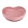 Canpol Babies Szilikonos tányér tapadókoronggal HEART - Pink