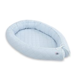 BabyLion Prémium Royal babafészek és rácsvédő - Kék