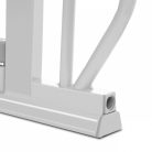 Lionelo Truus Slim biztonsági ajtórács - Grey (75-105 cm) 2 db toldóval!