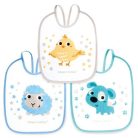 Canpol Babies Bunny&Company pamut előke - 3 db