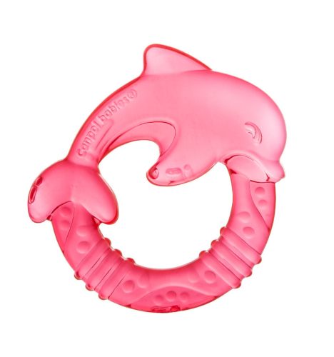 Canpol Babies hűtőrágóka - Delfin - Piros