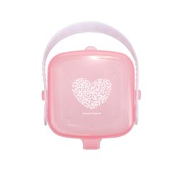 Canpol Babies Cumi tartó doboz PasteLove - Rózsaszín