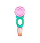 Canpol Babies Hűsítő rágóka csörgővel - Lollipop - Rózsaszín