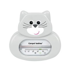 Canpol Babies vízhőmérő - Szürke cica