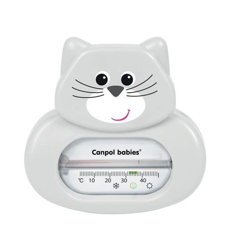 Canpol Babies vízhőmérő - Szürke cica